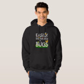 Veste À Capuche Bugs Insectes Science Facilement Distrait Par Les (Devant entier)