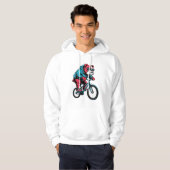 Veste À Capuche Bulldog Cycliste (Devant entier)