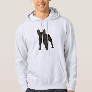 Veste À Capuche Bulldog français foncé