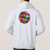 Veste À Capuche Bulles par Kenneth Yoncich (Dos)