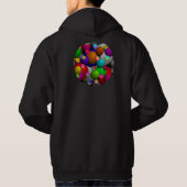 Veste À Capuche Bulles par Kenneth Yoncich (Dos)