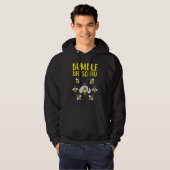 Veste À Capuche Bumble Bee Squad Funny Bumblebee Friends Team Men (Devant entier)