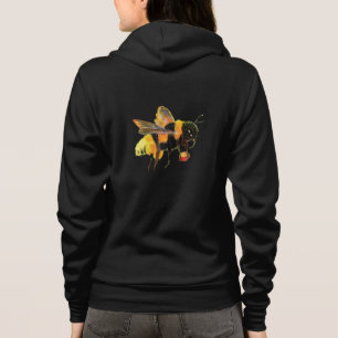 Veste À Capuche Bumble Bee transportant du pollen