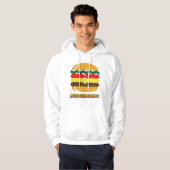 Veste À Capuche Burgerholic (Devant entier)