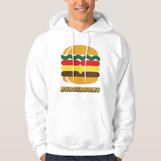 Veste À Capuche Burgerholic (Devant)
