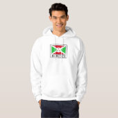 Veste À Capuche Burundi (Devant entier)