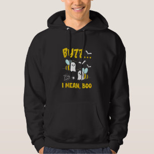 Veste À Capuche Buzz Je Veux Dire Boo Halloween Bee Ghost Funny