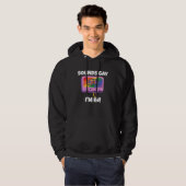 Veste À Capuche Ça a l'air gay, j'entre (Devant entier)