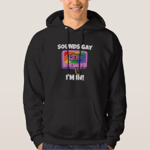 Veste À Capuche Ça a l'air gay, j'entre