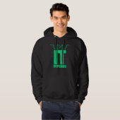 Veste À Capuche Ça dépend programmeur ingénieur logiciel technicie (Devant entier)