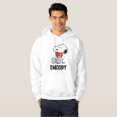 Veste À Capuche cacahuètes | Saint Valentin | Snoopy Heart Hug (Devant entier)