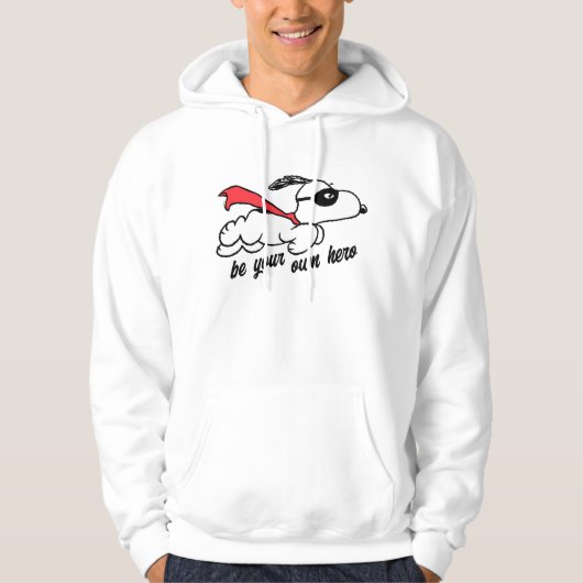 Veste À Capuche cacahuètes | Snoopy Super Hero (Devant)