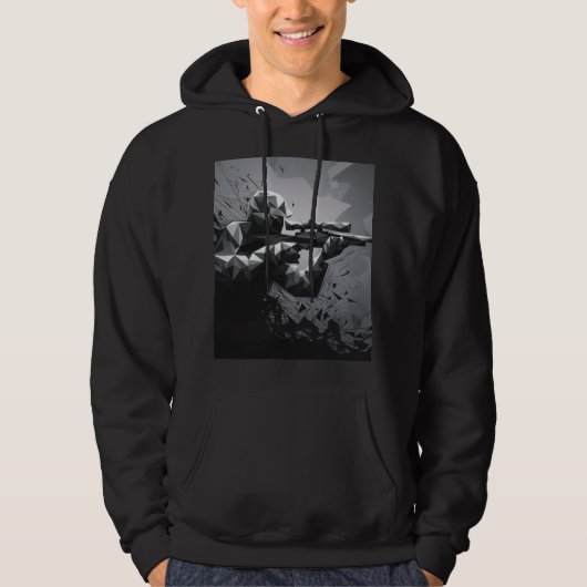 VESTE À CAPUCHE CACHÉ DANS LA VUE CLAIRE (Devant)