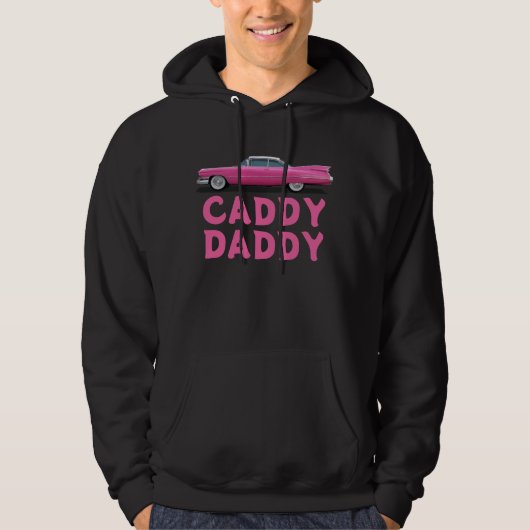 VESTE À CAPUCHE CADDY ROSE DE VOITURE CLASSIQUE DADDY DAD (Devant)