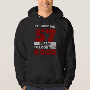 Veste À Capuche Cadeau d'anniversaire drôle de 57 ans