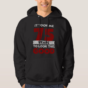 Veste À Capuche Cadeau d'anniversaire drôle de 75 ans