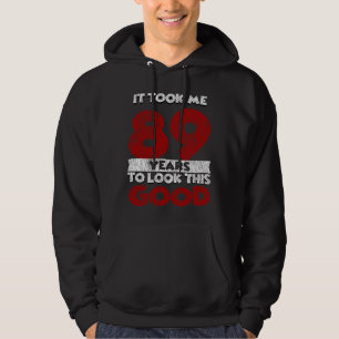 Veste À Capuche Cadeau d'anniversaire drôle de 89 ans pour un viei