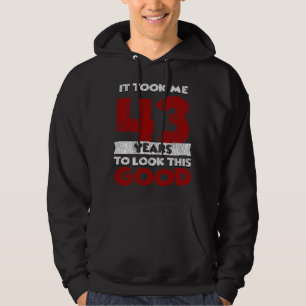 Veste À Capuche Cadeau d'anniversaire fun 43 ans vieux de 43 ans