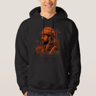 Veste À Capuche Cadeau de construction Construit à partir de l'esp