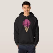 Veste À Capuche Cadeau de glace (Devant entier)