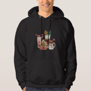 Veste À Capuche Cadeau de Noël pour amateur de café au pain d'épic