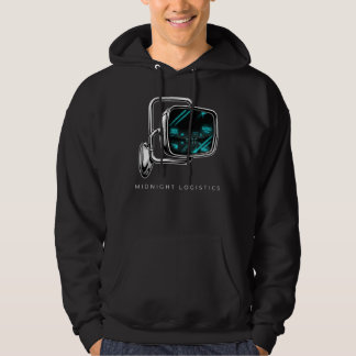 Veste À Capuche Cadeau de routier de logistique de minuit Livraiso