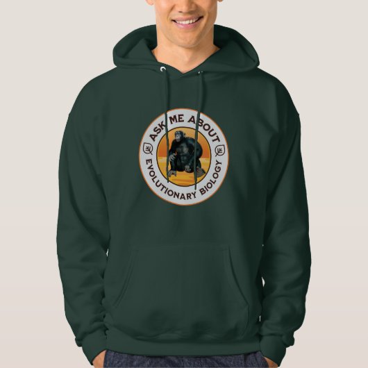 Veste À Capuche Cadeau d'humour sur l'évolution pour professeur de (Devant)