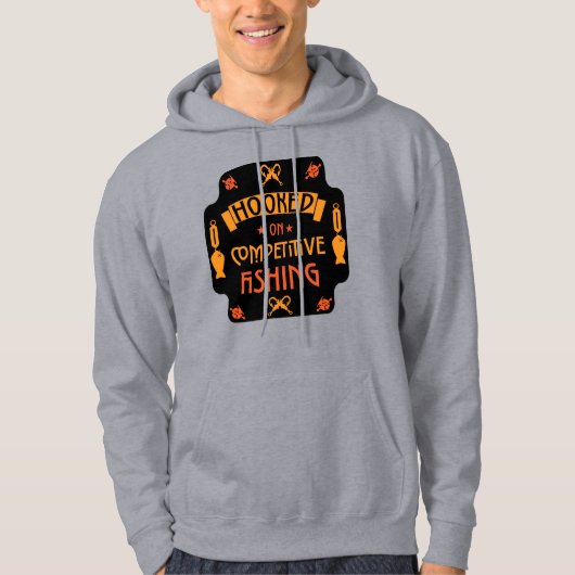 Veste À Capuche Cadeaux de pêche compétitifs (Devant)