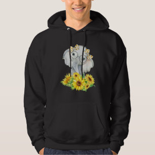 Veste À Capuche Cadeaux de tournesol éléphant
