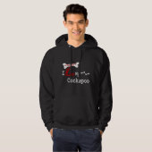 Veste À Capuche Cadeaux pour les amateurs de Cockapoo (Devant entier)
