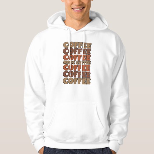Veste À Capuche Café Café Café, Plus Café (Devant)