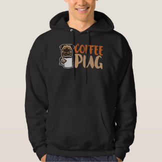 Veste À Capuche Café Carlin Chien Est Amour, J'Aime Mon Carlin Béb