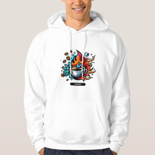 Veste À Capuche Café de jour (Devant)