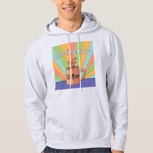 Veste À Capuche Café du matin (Devant)