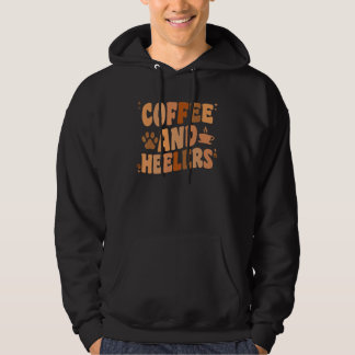 Veste À Capuche Café Et Heelers Chien Rouge Bleu Bétail Australien