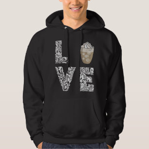Veste À Capuche Café Loisir Café Iced Lait de mousse Cappuccino Ca