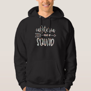 Veste À Capuche Cafétéria Squad - Déjeuner Dames Rock Déjeuner Lad