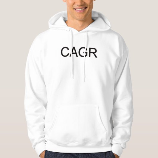Veste À Capuche CAGR noir en gras (Devant)