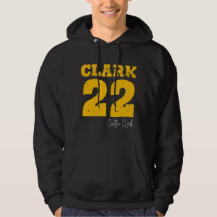 Veste À Capuche Caitlin Clark 22 sport de basket-ball féminin
