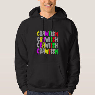 Veste À Capuche Cajun Crawfish Food Crawfish Mudbug Tee