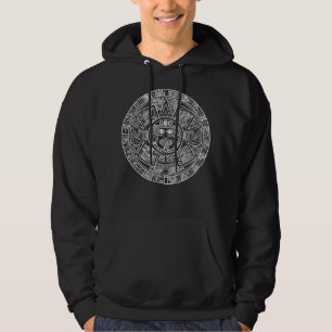 Veste À Capuche Calendrier aztèque - Mexica Nahuatl - Pierre solai