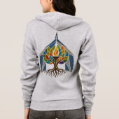 Veste À Capuche Calice communautaire de LCUUC (Dos)