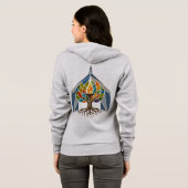Veste À Capuche Calice communautaire de LCUUC (Dos entier)