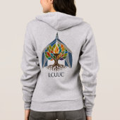 Veste À Capuche Calice communautaire LCUUC (Dos)