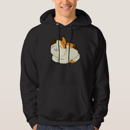 Veste À Capuche Calico Cat (Devant)