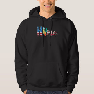 Veste À Capuche California Home State Pride Map