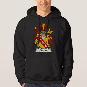 Veste À Capuche Callan Coat d'armoiries Famille Crest