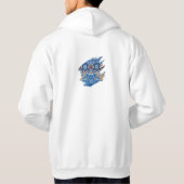 Veste À Capuche Calligraphie arabe cheval (Dos)