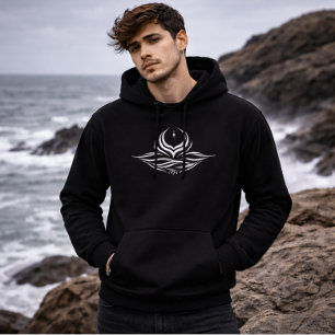 VESTE À CAPUCHE CALME AU-DESSUS DU CHAOS