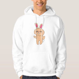 Veste À Capuche Calmement Hoodie de lapin haussant les épaules